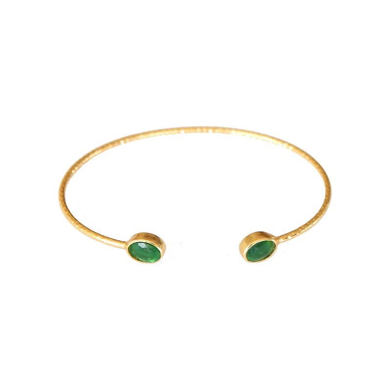 TURKUAZ - Pulsera Fadia doble verde o