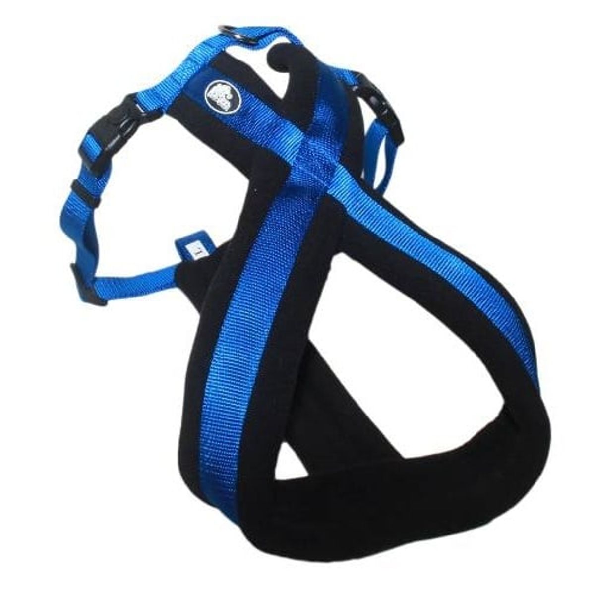 MASCAN - Arnés Cruzado Acolchado Talla S Azul Perros Mascan