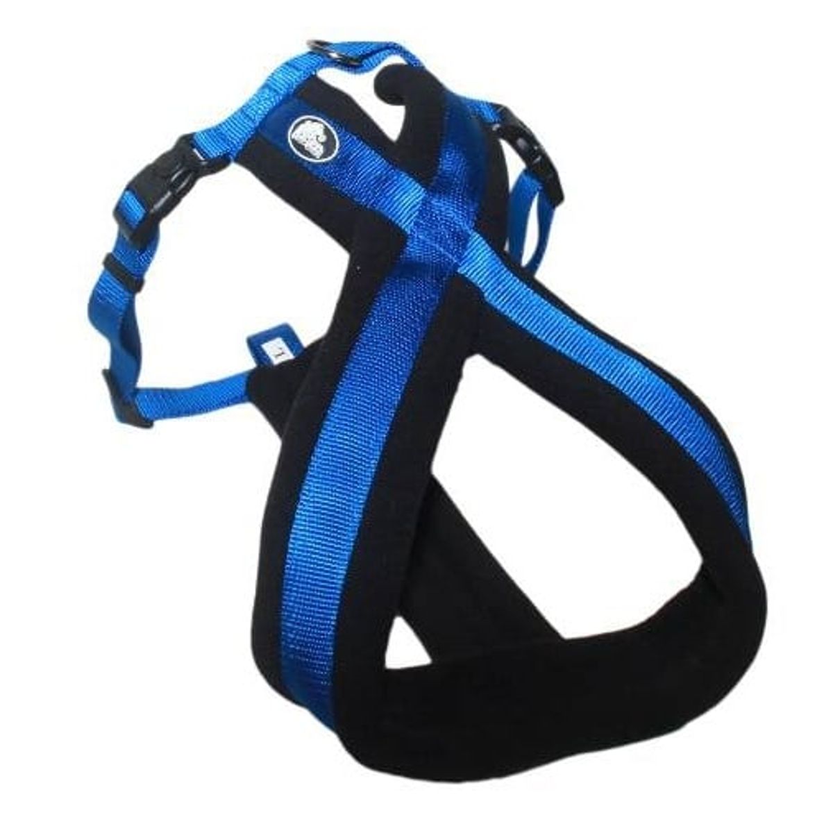 MASCAN - Arnés Cruzado Acolchado Talla S Azul Perros Mascan