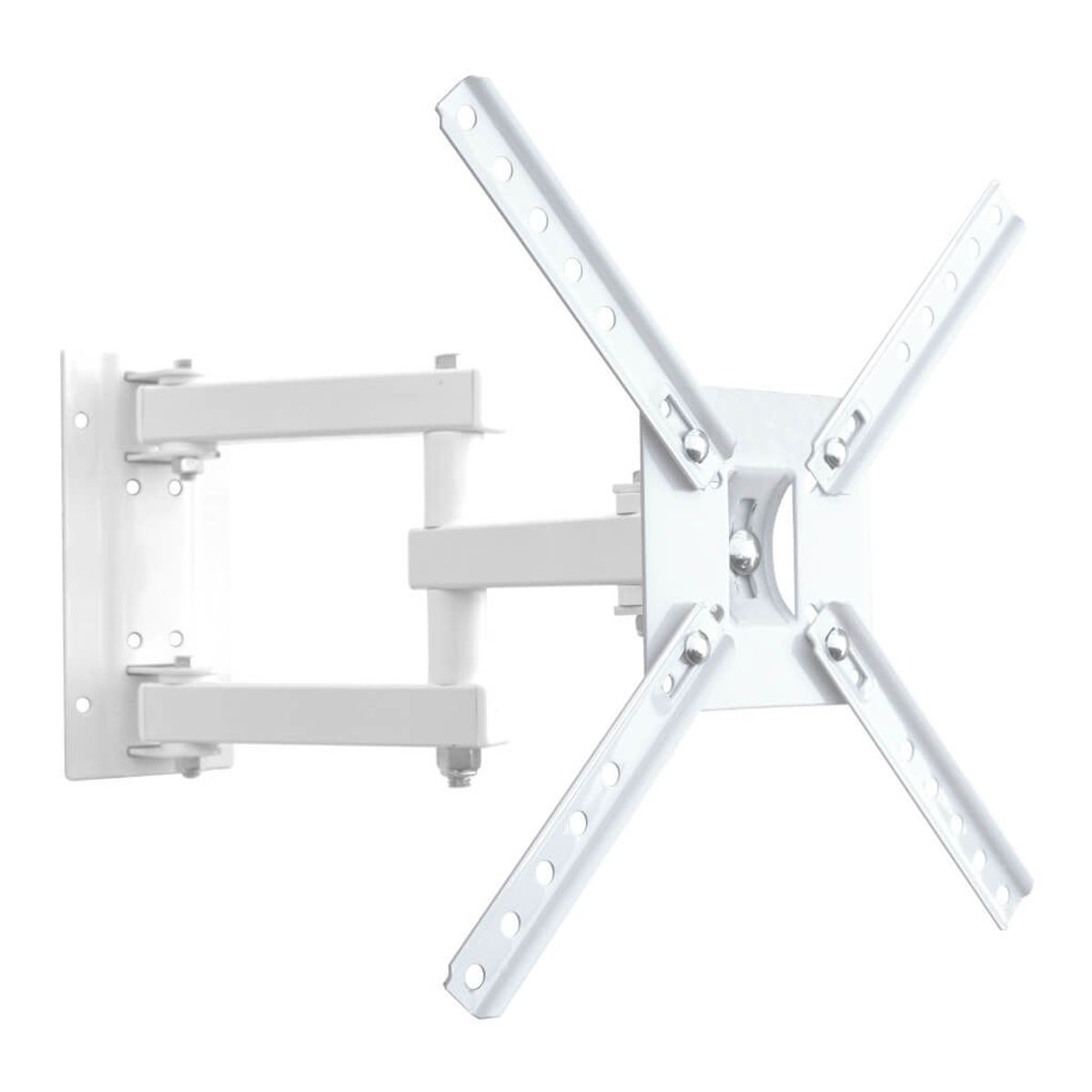 BRASFORMA - Soporte TV brazo de 33cm 10a 55 40kg Blanco sbrp140b