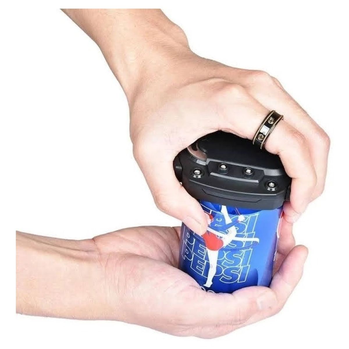 GENERICO - Abridor Latas Manual Mini Portatil Potente Abre Latas