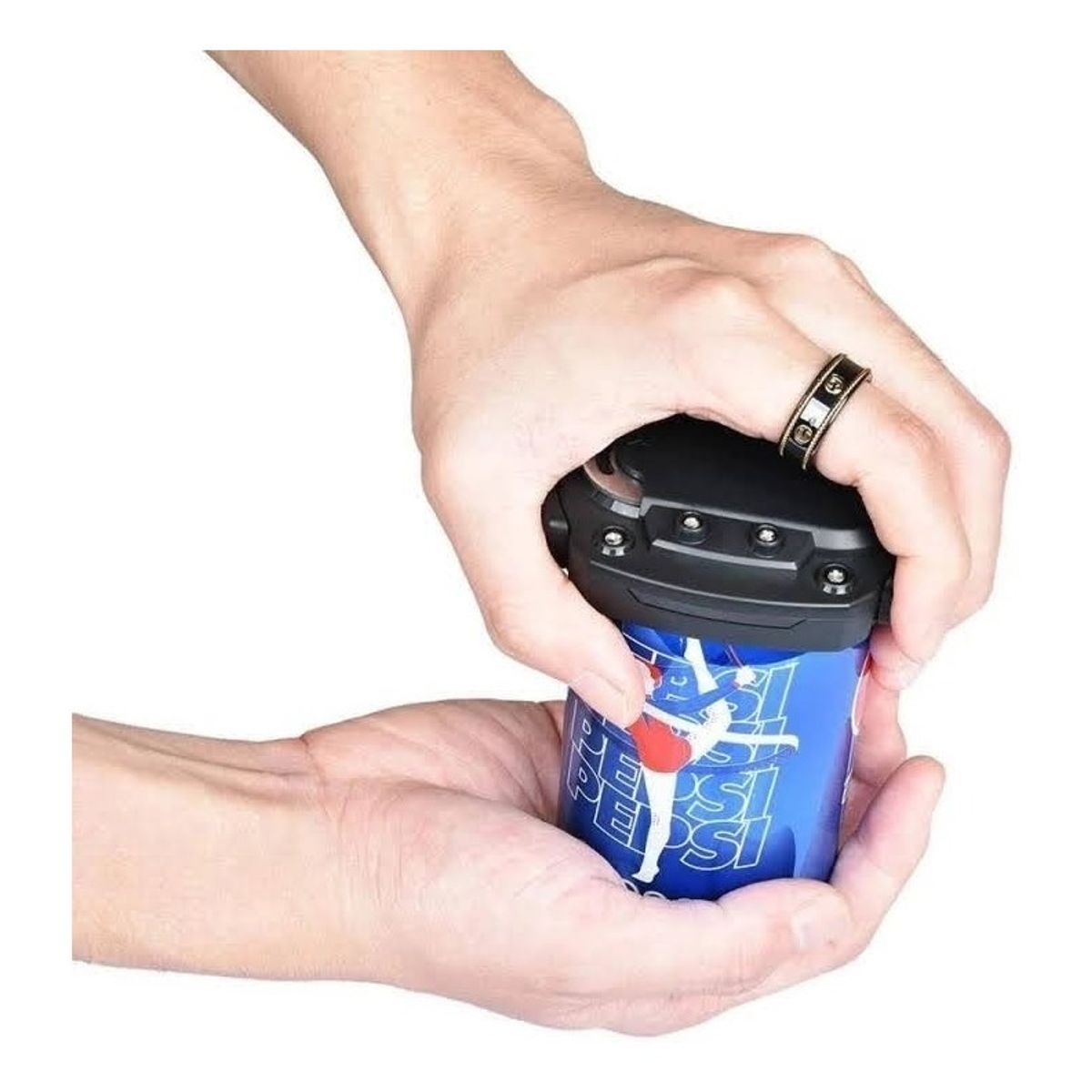 GENERICO - Abridor Latas Manual Mini Portatil Potente Abre Latas