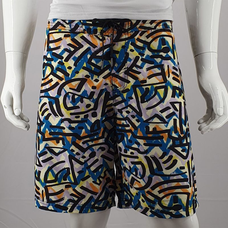 7VEINTE - Traje De Baño Hombre Block Short Guayabera Calipso 7Veinte 7VEINTE.