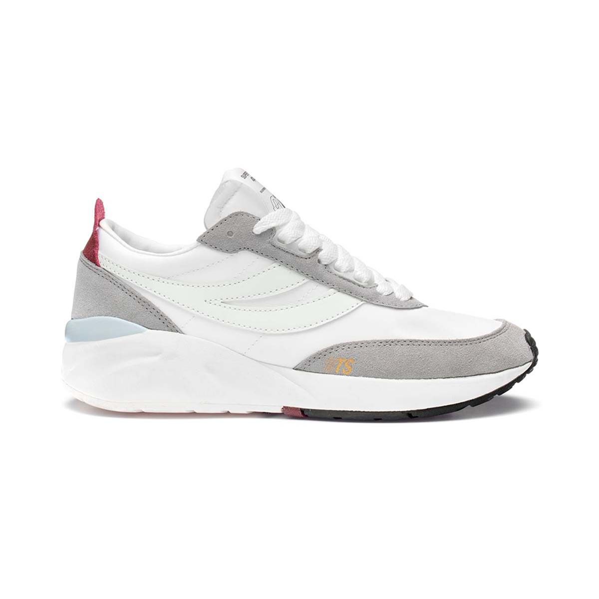 SUPERGA - Zapatilla 4089 Training 9TS White Violet Bordeaux Green Iceberg SUPERGA