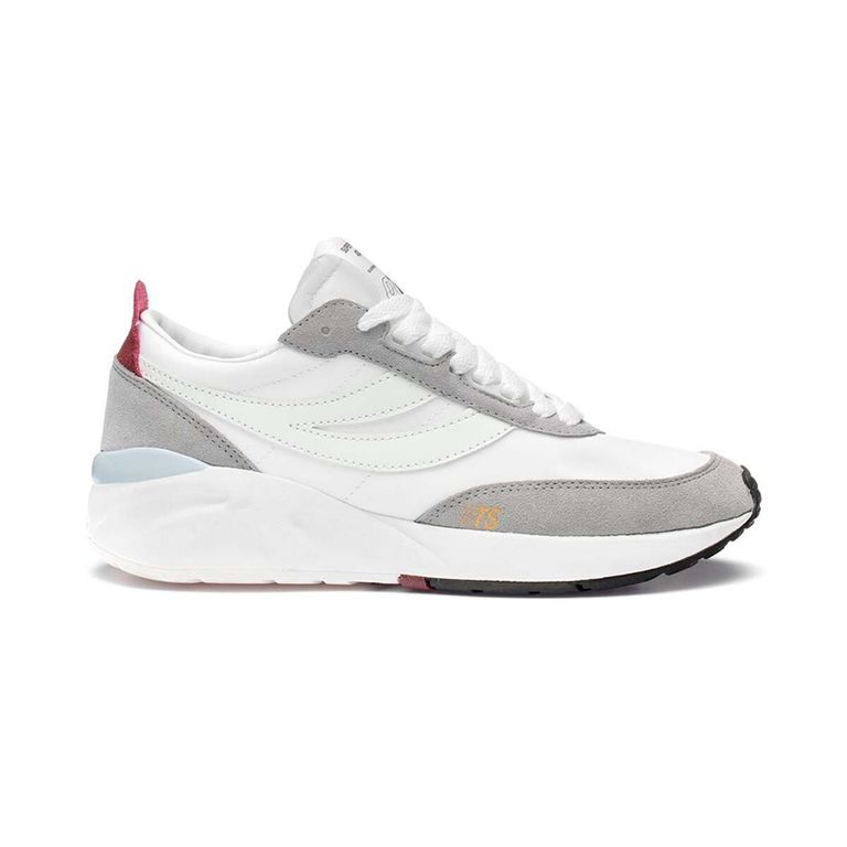Zapatilla 4089 Training 9TS White Violet Bordeaux Green