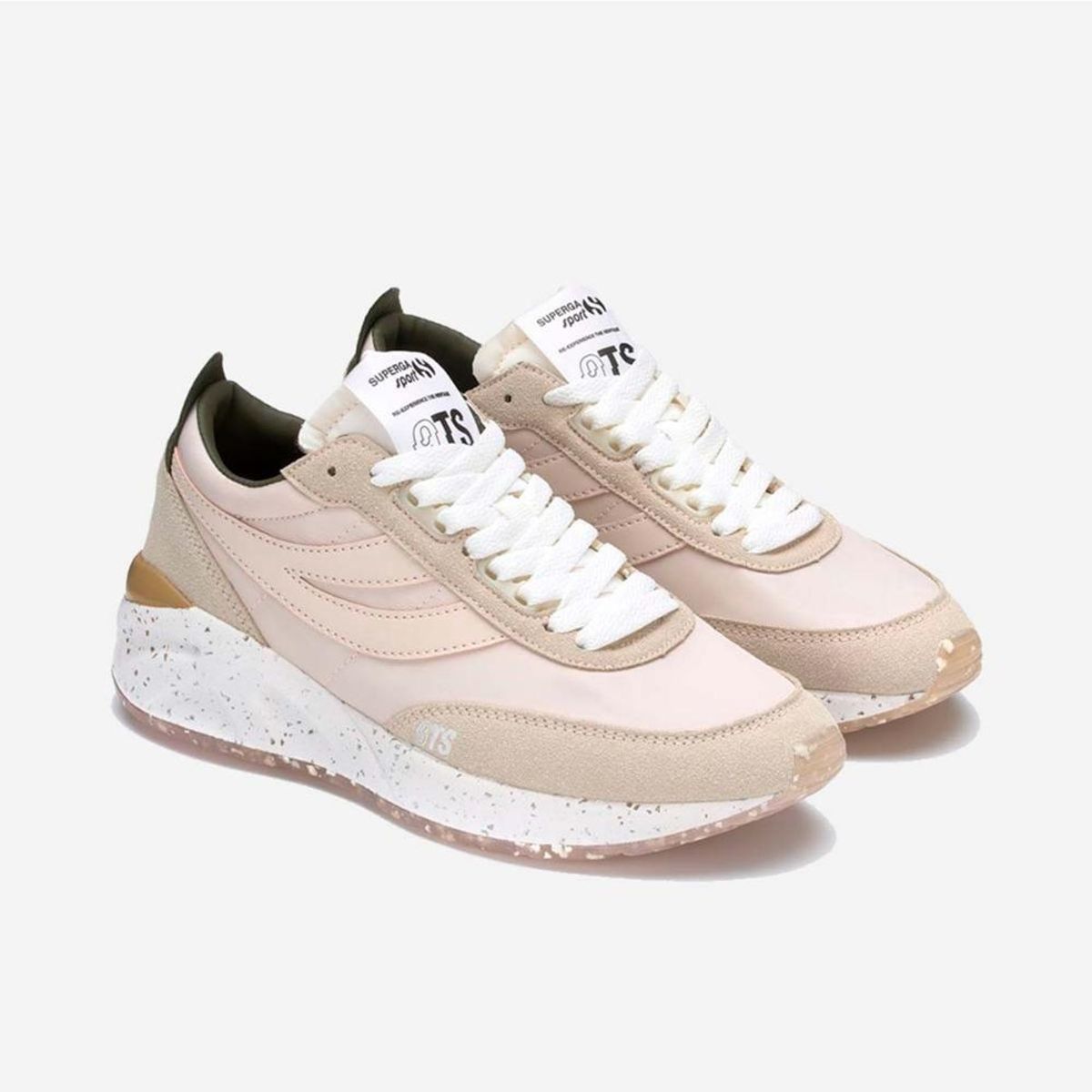 SUPERGA - Zapatilla 4089 Training 9TS Vegan Pink Almond SUPERGA
