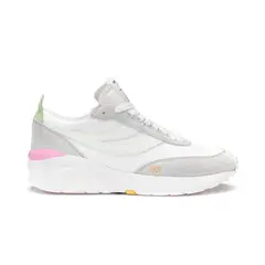 SUPERGA - Zapatilla 4089 Training 9TS White Pink Violet Bye - Blanco
