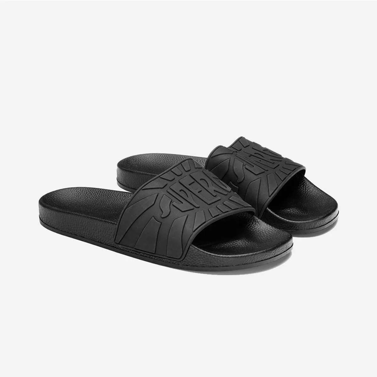 SUPERGA - Sandalia 1908 Slides Raggiera Log Black