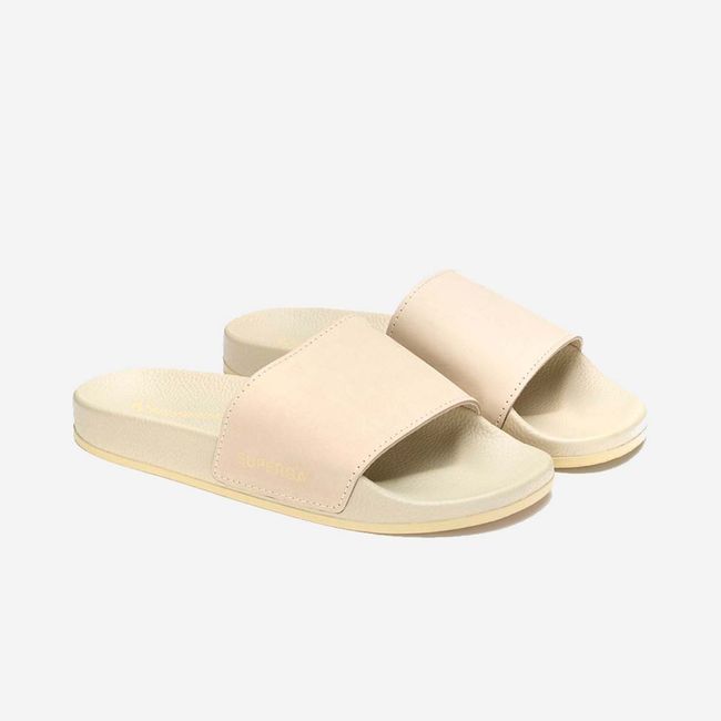 SUPERGA - Sandalia 1908 Slides Butter Beige Eg B SUPERGA
