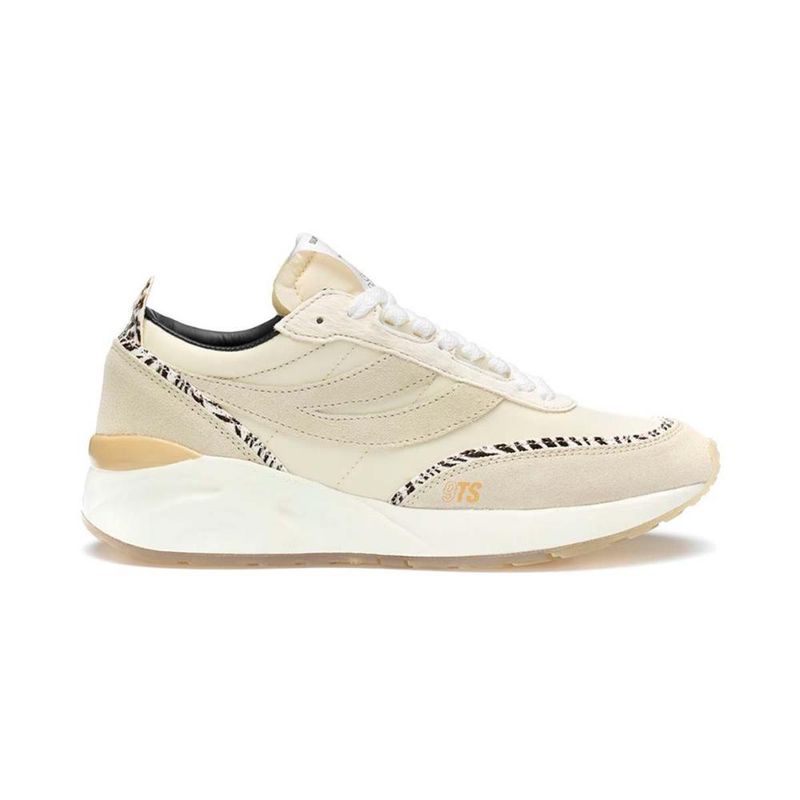 SUPERGA - Zapatilla 4089 Training 9TS SL Beige Zebra - Beige