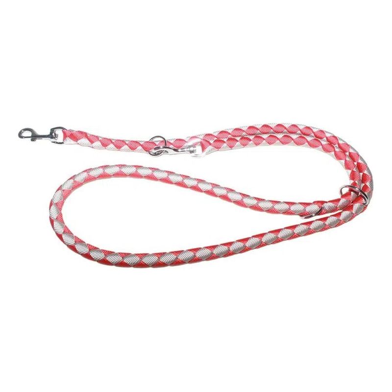 MASCAN - Correa Ramal Trenza Roja Perro Mascan