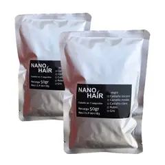 NANO HAIR - Recarga Pack 100gr Castaño Claro
