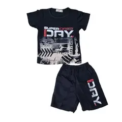 AGW - Pijama Niño Manga Corta Algodón Diseños Variados