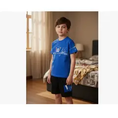 AGW - Pijama Niño Manga Corta Colores Surtidos