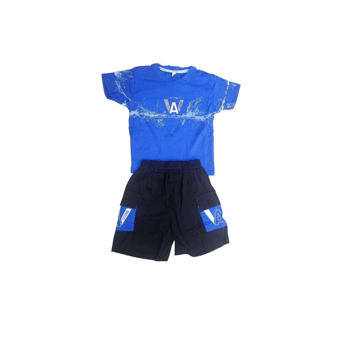 AGW - Pijama Niño Manga Corta Colores Surtidos