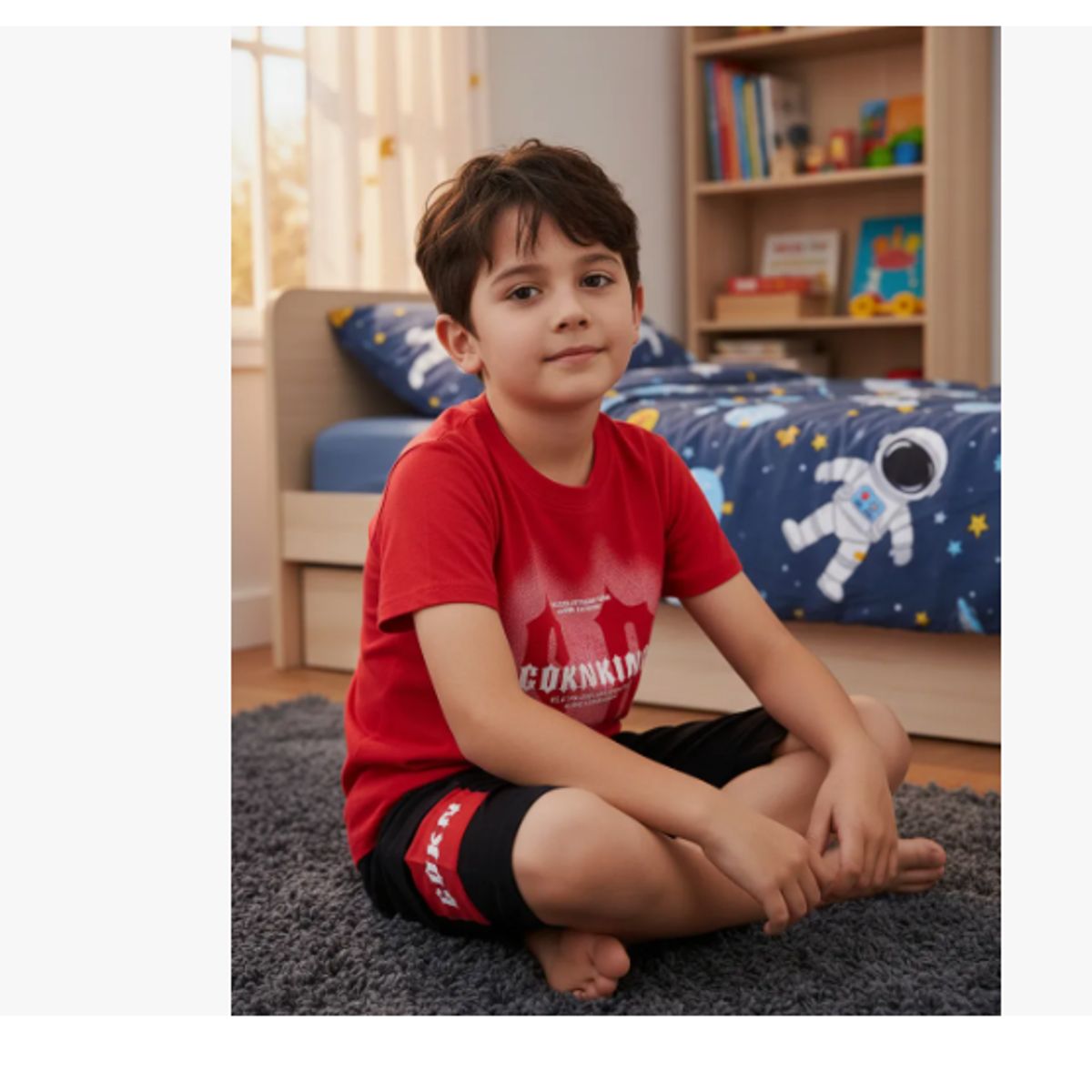 AGW - Pijama Niño Manga Corta Colores Surtidos