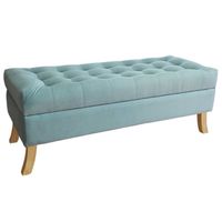 Banqueta Baúl Portofino Color Menta 119x45x45cm