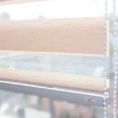 VINCENZI - Cortina Roller Duo 2.4 X 2.4M Beige Sand