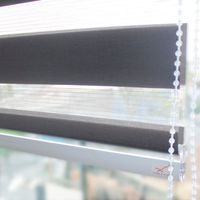 Cortina Roller Duo 2 X 2.4M Gris Y Beige