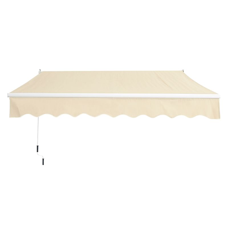 VINCENZI - Toldo con brazo retractil Terrazas 2x15 Mts Beige