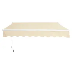 VINCENZI - Toldo con brazo retractil Terrazas 2x15 Mts Beige