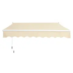 VINCENZI - Toldo con brazo retractil Terrazas 4x25 Mts Beige
