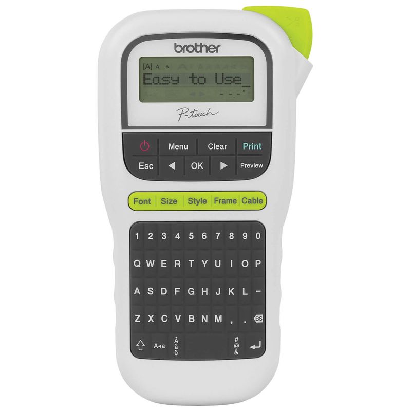 BROTHER - Rotuladora Brother Etiquetadora Portátil PT-H110 Blanca