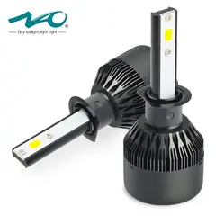 GENERICO - Kit De 2 Ampolletas Turbo Led Naoevo H1 8000LM 6500K