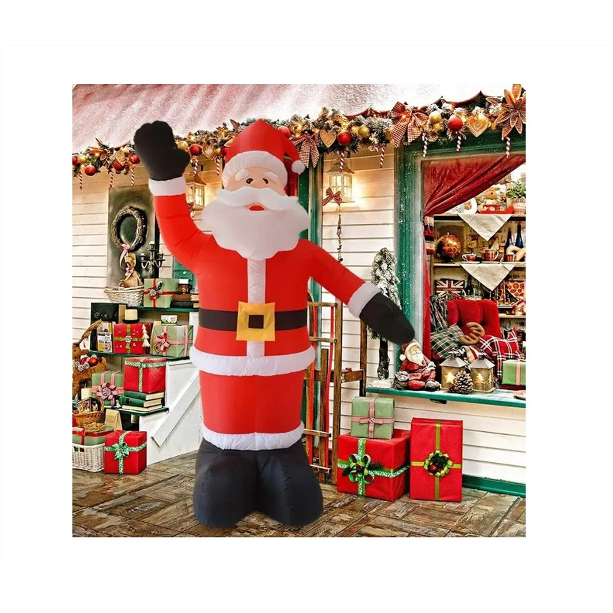 GENERICO - Inflable Navidad Viejito Pascuero Led Adorno 240cm Santa