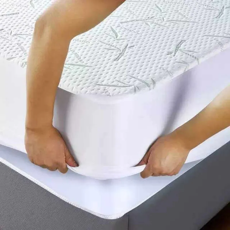 VALENCIA SMITH HOME TEXTILE - Cubrecolchón Antibacterial Bambú 2 plazas