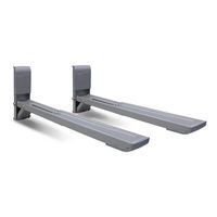 Soporte para Microondas Ajustable - 30KG Plata - SBR3.7