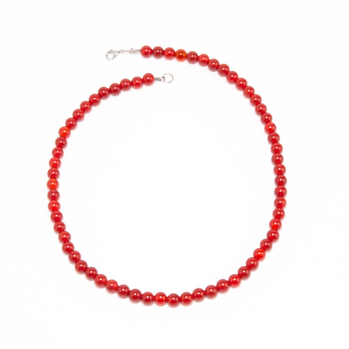 MCPTIENDATALLER - Collar de piedras cornalina