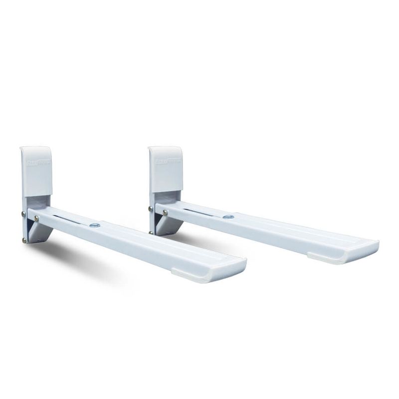 BRASFORMA - SOPORTE PARA HORNO MICROONDAS AJUSTABLE BLANCO SBR38