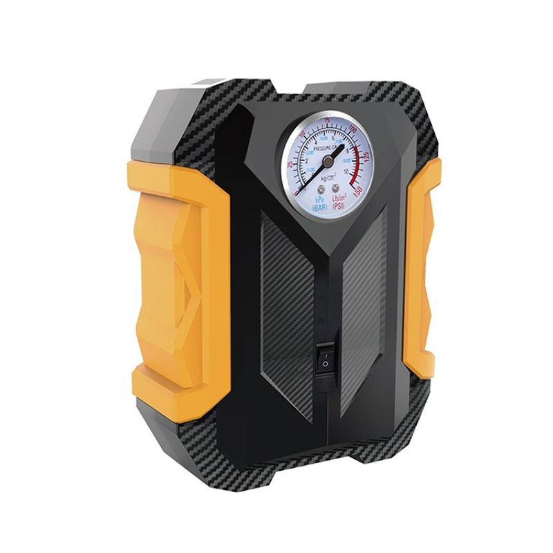 NOVYSTOR - Compresor De Aire Portátil Análogo 12v Todo Neumático