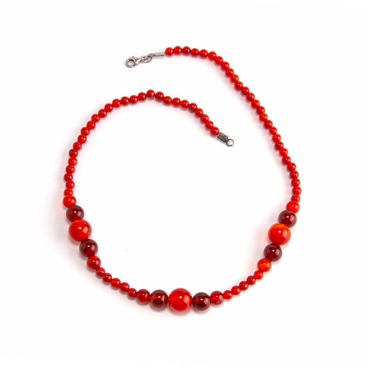 MCPTIENDATALLER - Collar de piedras cornalina detalles