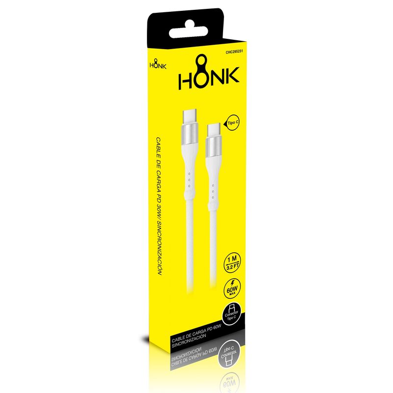 HONK - CABLE HONK USB C A USB C 60W CHC295231 ACALIDAD