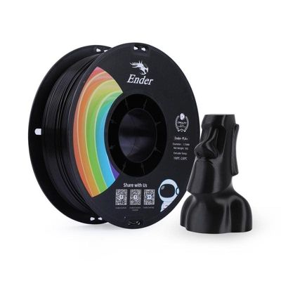 Imagen 2 del producto Filamento 3D Pla 1.75MM Negro 3D