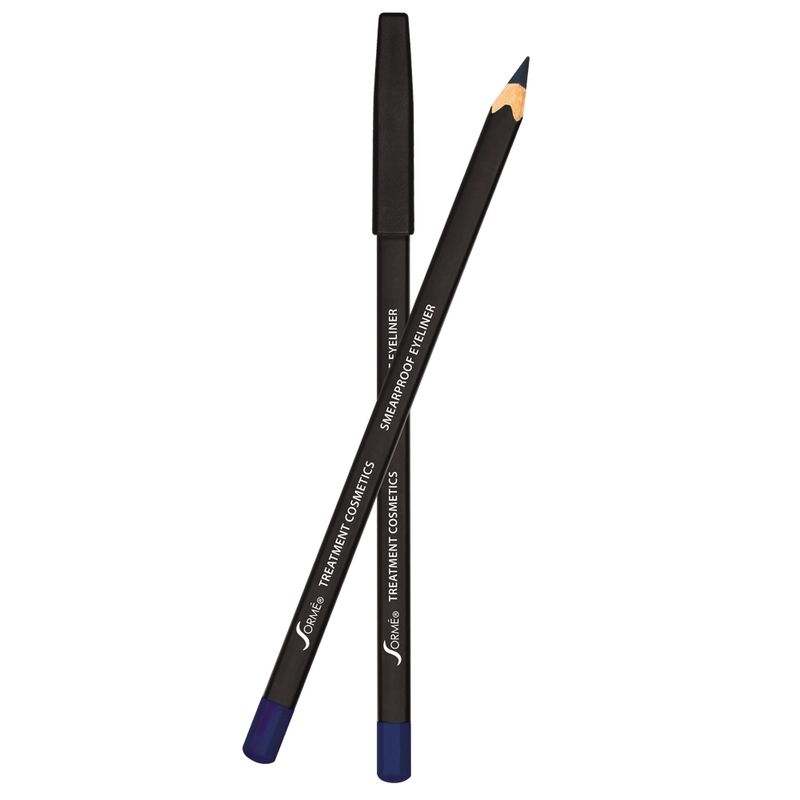 COSMETICAVAL - Delineador de ojos Sormé waterproof color intenso Azul Italy