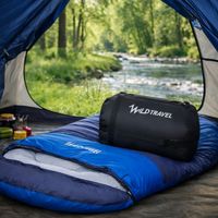 Saco De Dormir Extremo -15° 10° Azul 1800g