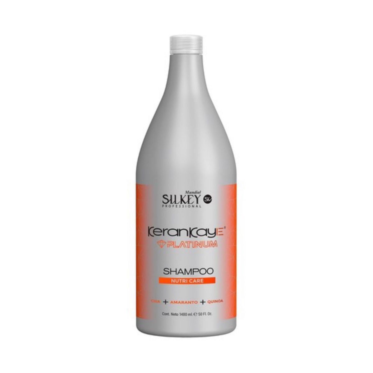 GENERICO - SHAMPOO NUTRICION PROFUNDA CON QUINOA CHIA Y AMARANTO 1480ML SILKEY