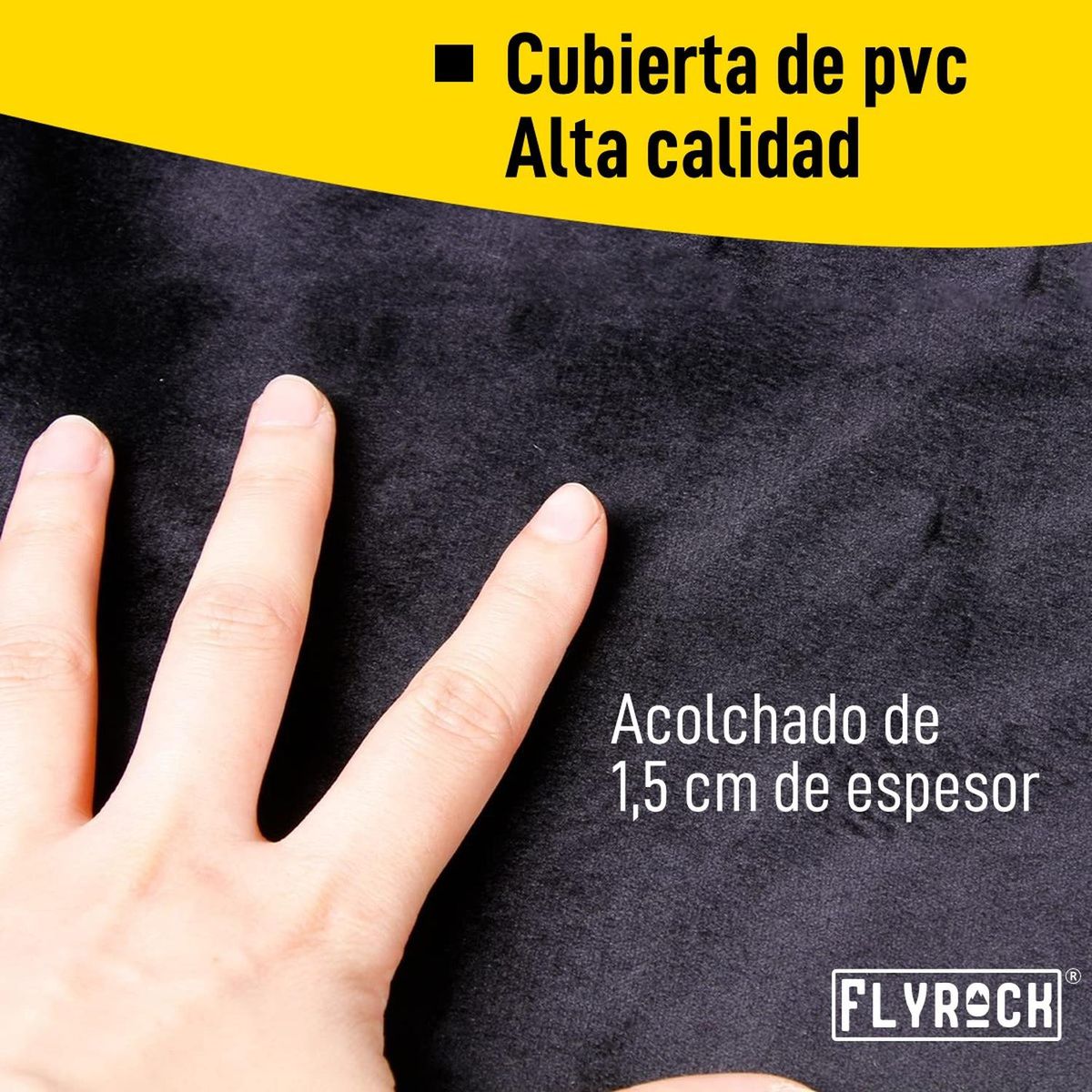 FLYROCK - Portabicicletas Para Portalon Camioneta Pick-up Pad Flyrock