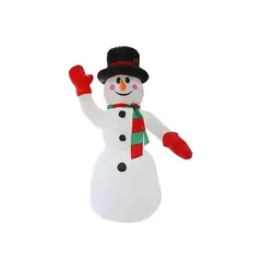 GENERICO - Inflable Navidad Monito De Nieve Led 240 Cm Adorno Pascuero