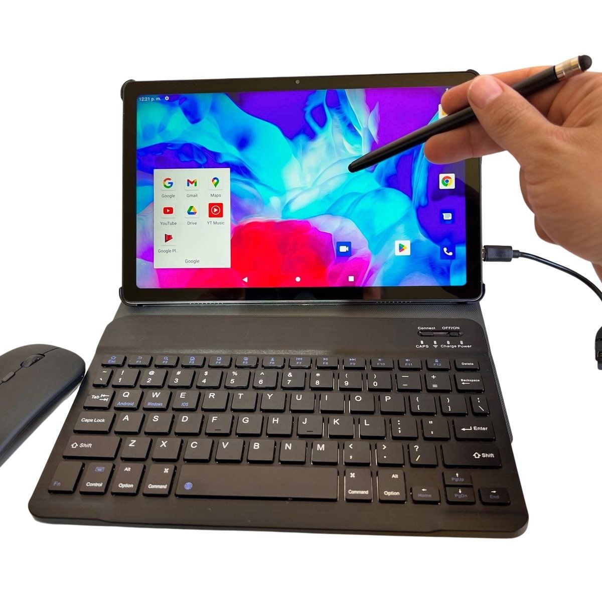 STARTECHOFFICE - Tablet 2 EN 1 10 Pulgadas Resolución 2K Octa Core 20GHz 8GB RAM 128GB 5G LTE 6000 mAh BT