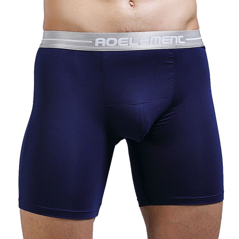 EVERSO - Boxer Largo Biker Para Hombre Algodón Transpirable