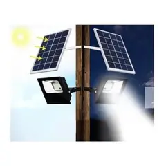 GENERICO - Foco Solar 300w Reflector Panel Independiente Led
