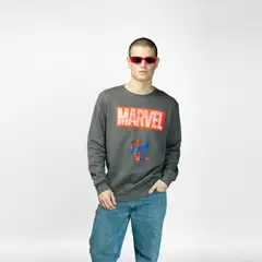 MARVEL - Poleron Hombre YOU Spiderman Gris