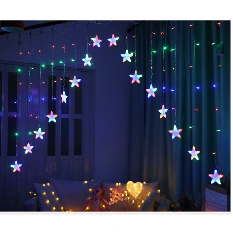 GENERICO - Luces De Navidad Adorno Navideño Luz Forma De Pino 3 Mts Multicolor