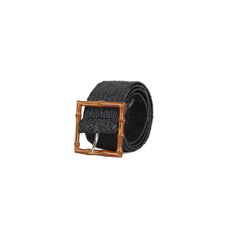 CARVEN - Cinturón mujer Napier negro Carven Paris