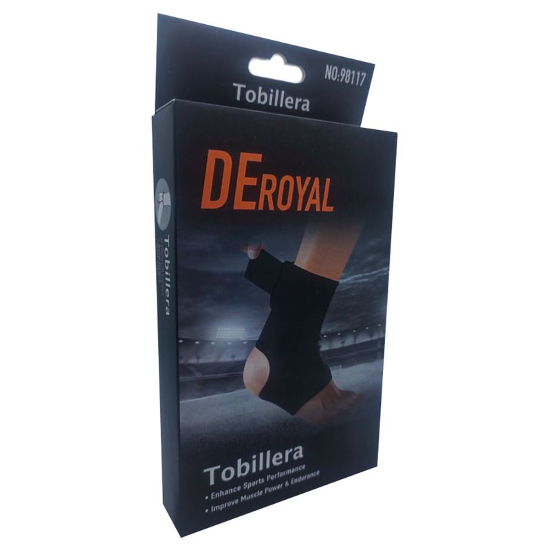 GENERICO - Tobillera De Compresion Ajustable Elasticada
