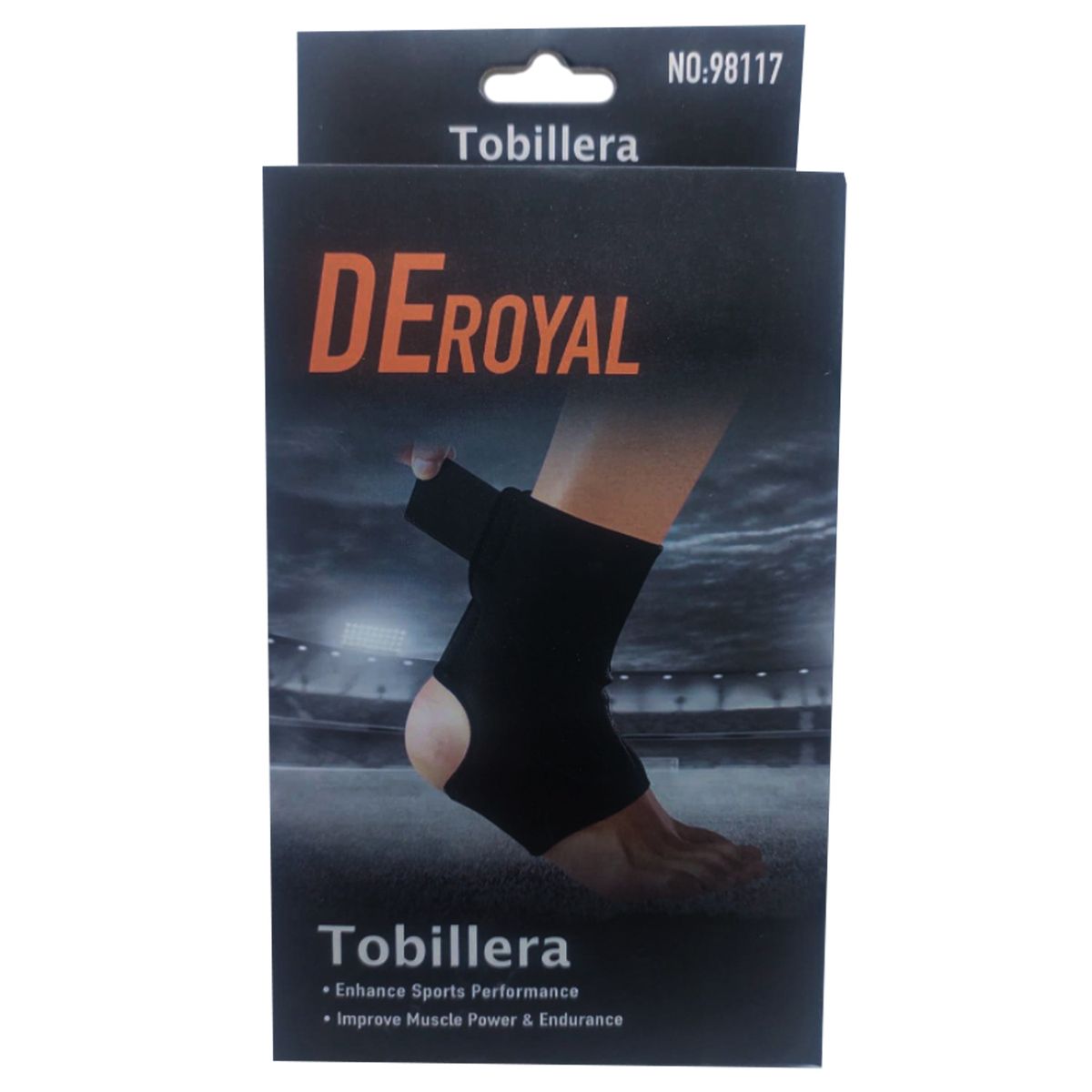 GENERICO - Tobillera De Compresion Ajustable Elasticada